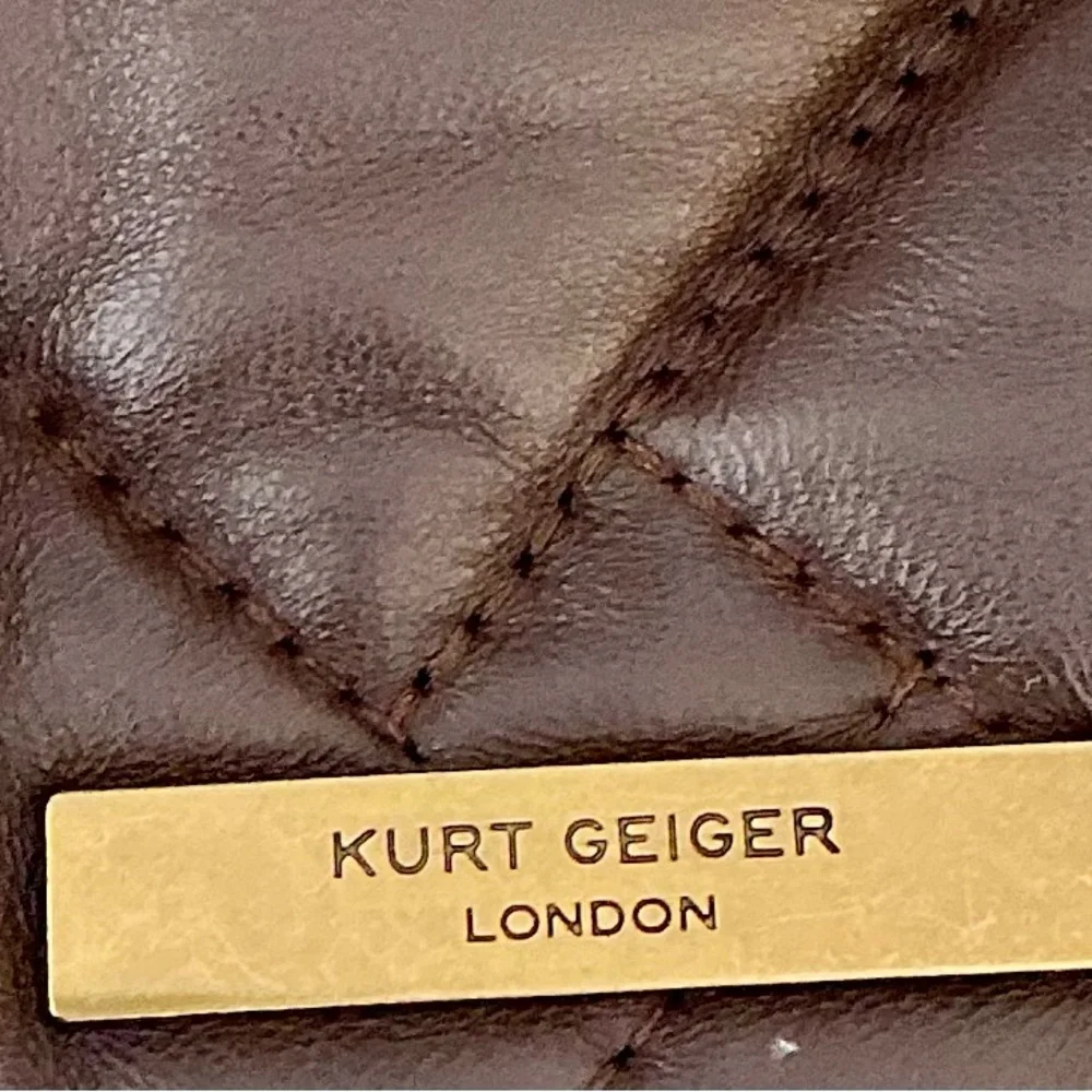 Kurt Geiger Large Kensington Leather Hobo - Picture 9 of 16